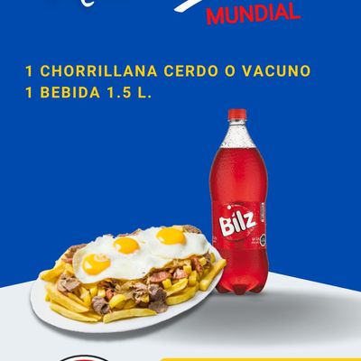 PROMO 6 - 1 CHORRILLANA GRANDE+ BEB 1.5