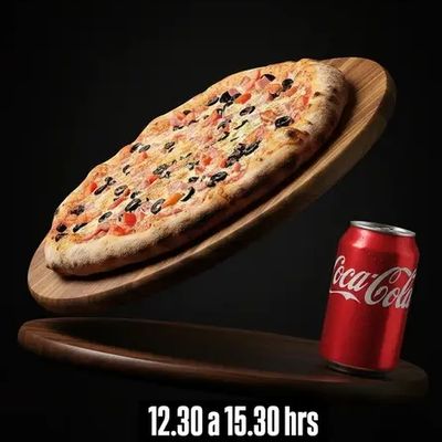 Napolitana personal mas bebida