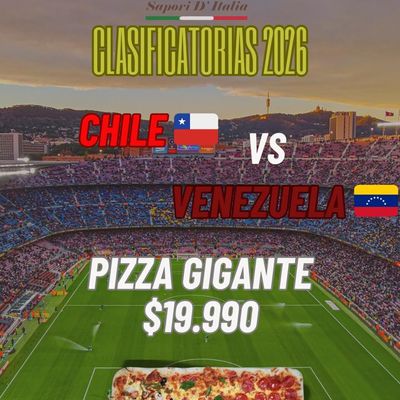 PIZZA CHILE FUTBOL