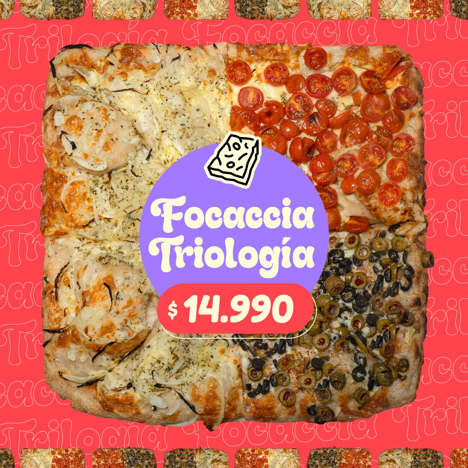 FOCACCIA TRIOLOGÍA