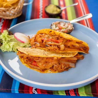 Taco de Tinga (2 unidades)