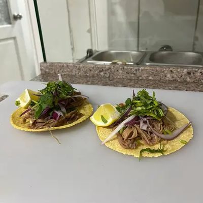 Tacos Mechada Morron