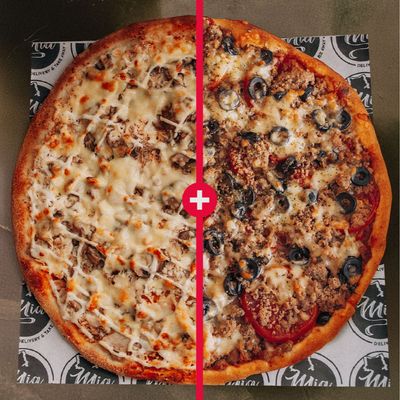 Pizza x Mitades Grande Especialidad