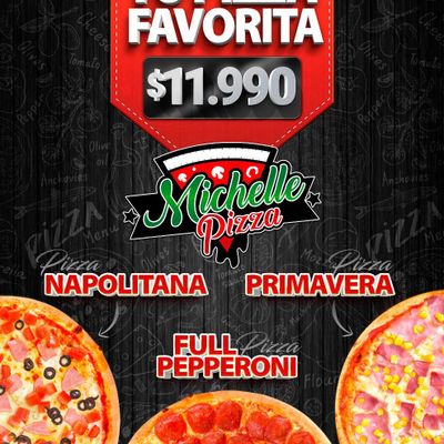 TU PIZZA FAMILIAR TRADICIONAL.