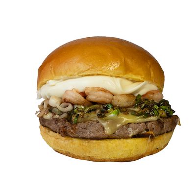 Hamburguesa Camarón Queso