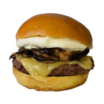 Hamburguesa Queso Champiñon