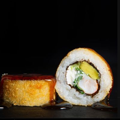 628. Camarón, Palta, Cebollín, Queso Crema