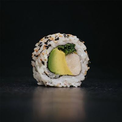 2. Pollo Teriyaki Furai, Palta, Cebollín 