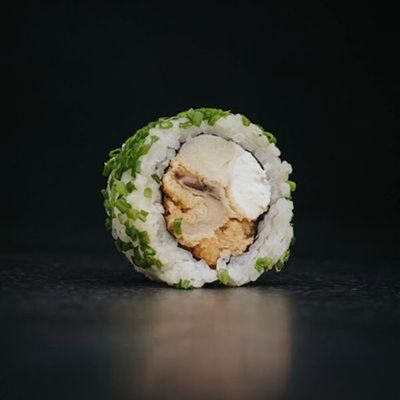 11. Pollo Teriyaki Furai, Palmito,  Queso Crema