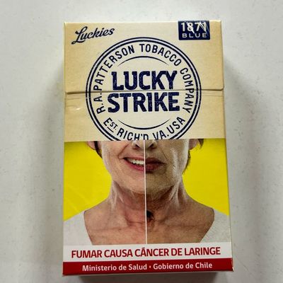LUCKY STRIKE 20 BLUE PATTERSON