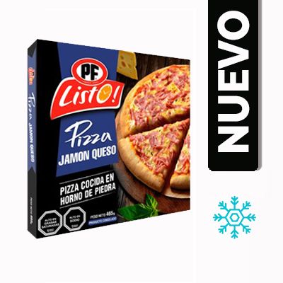 PIZZA PF JAMON QUESO 465GR