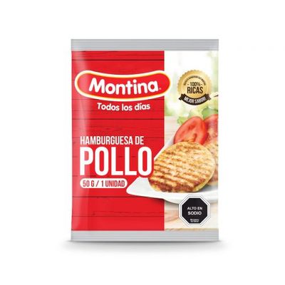 HAMBURGUESA MONTINA POLLO