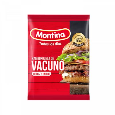 HAMBURGUESA MONTINA VACUNO