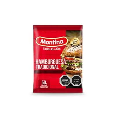 HAMBURGUESA MONTINA VACUNO