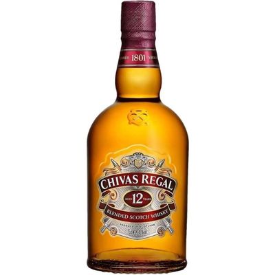 WHISKY CHIVAS REGAL 12 AÑOS BOT 750 CC