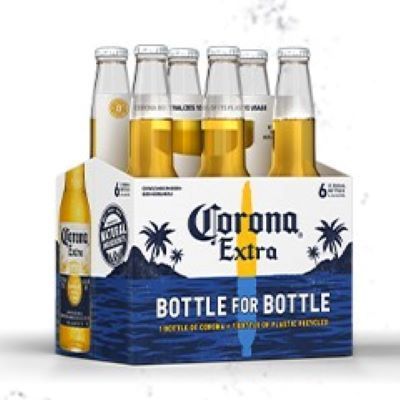 CORONA PACK BOT. 330 CC 6 UN