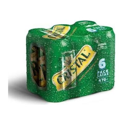 Cristal Six Pack Lata 473 Cc