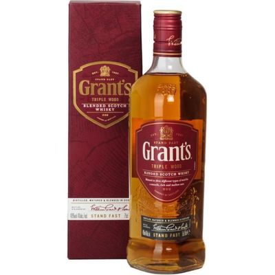 WHISKY GRANTS BOTELLA 750 CC