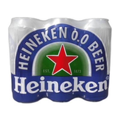 HEINEKEN 0,0 SIX PACK LATA 470 CC