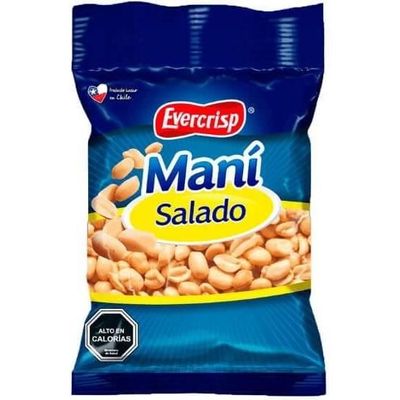 MANI EVERCRISP SALADO 140 GR