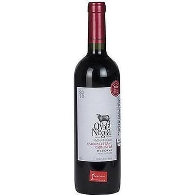 OVEJA NEGRA RESERVA CAB FRANC CARMENE 750CC