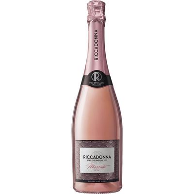 RICCADONNA MOSCATO ROSE ESPUMANTE 750 CC