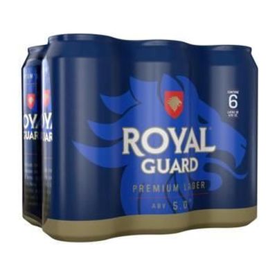 Royal Guard Six Pack Lata 470 Cc