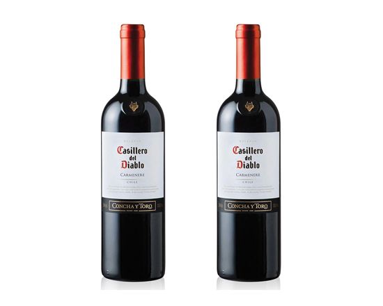 Combo 2 Casillero del Diablo Cabernet 750 Cc