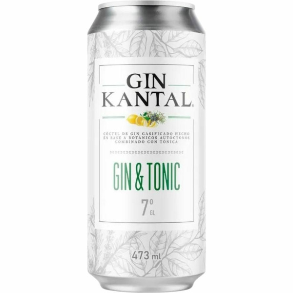 GIN KANTAL TONIC LATA 473 ML