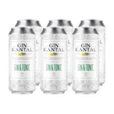 6 KANTAL GIN TONIC LATA 473CC 