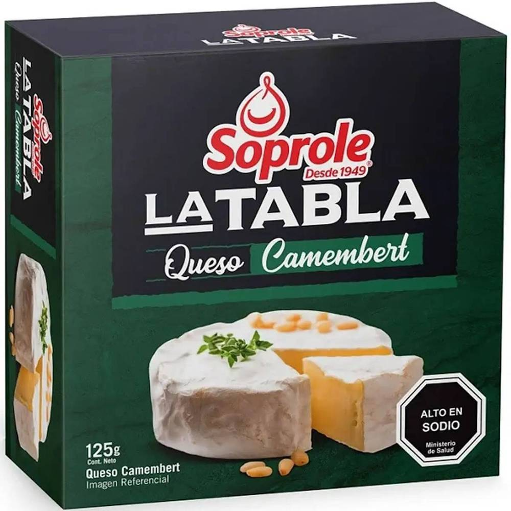 QUESO CAMEMBERT 125 GR SOPROLE