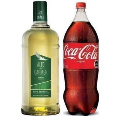 Combo Alto 35° Litro + Bebida 2.5 Lt