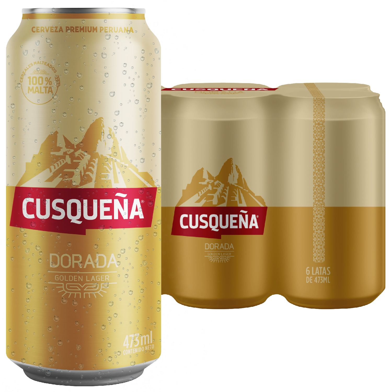 Cusqueña Six Pack Lata 473 Cc