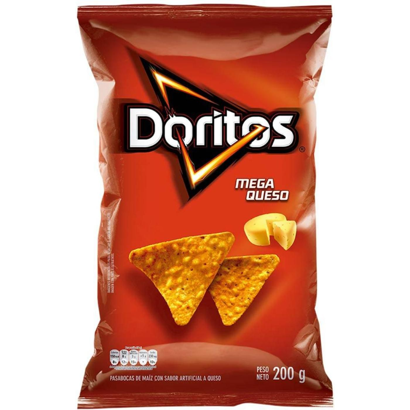 DORITOS QUESO EVERCRISP 200 GR