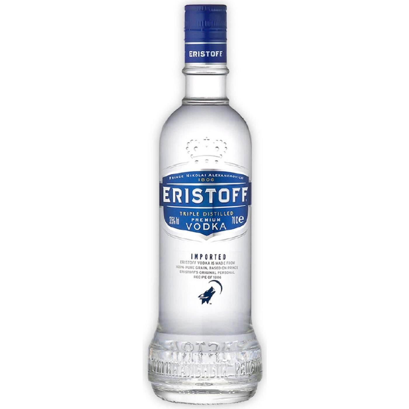 VODKA ERISTOFF BOT 750 CC