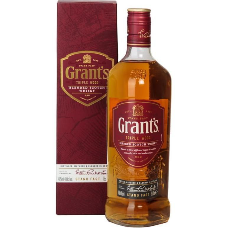 WHISKY GRANTS BOTELLA 750 CC