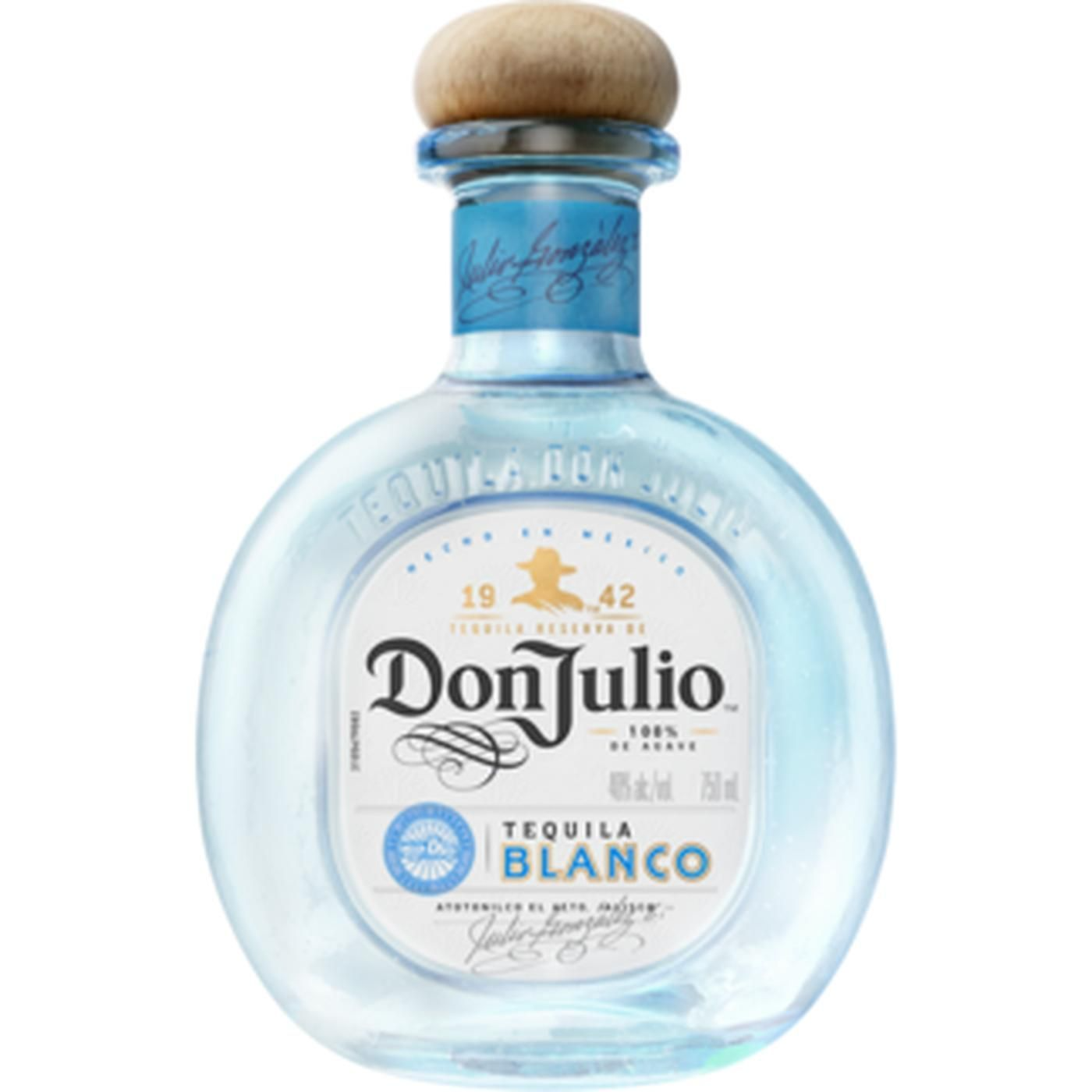 TEQUILA DON JULIO BLANCO 750 CC