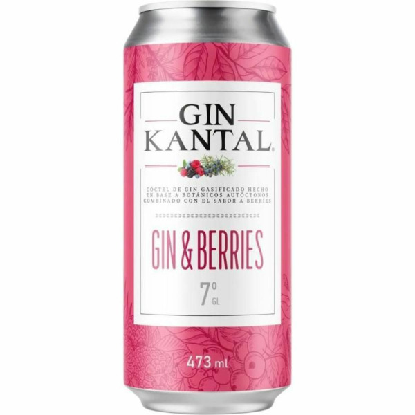 GIN KANTAL BERRIES LATA 473 ML