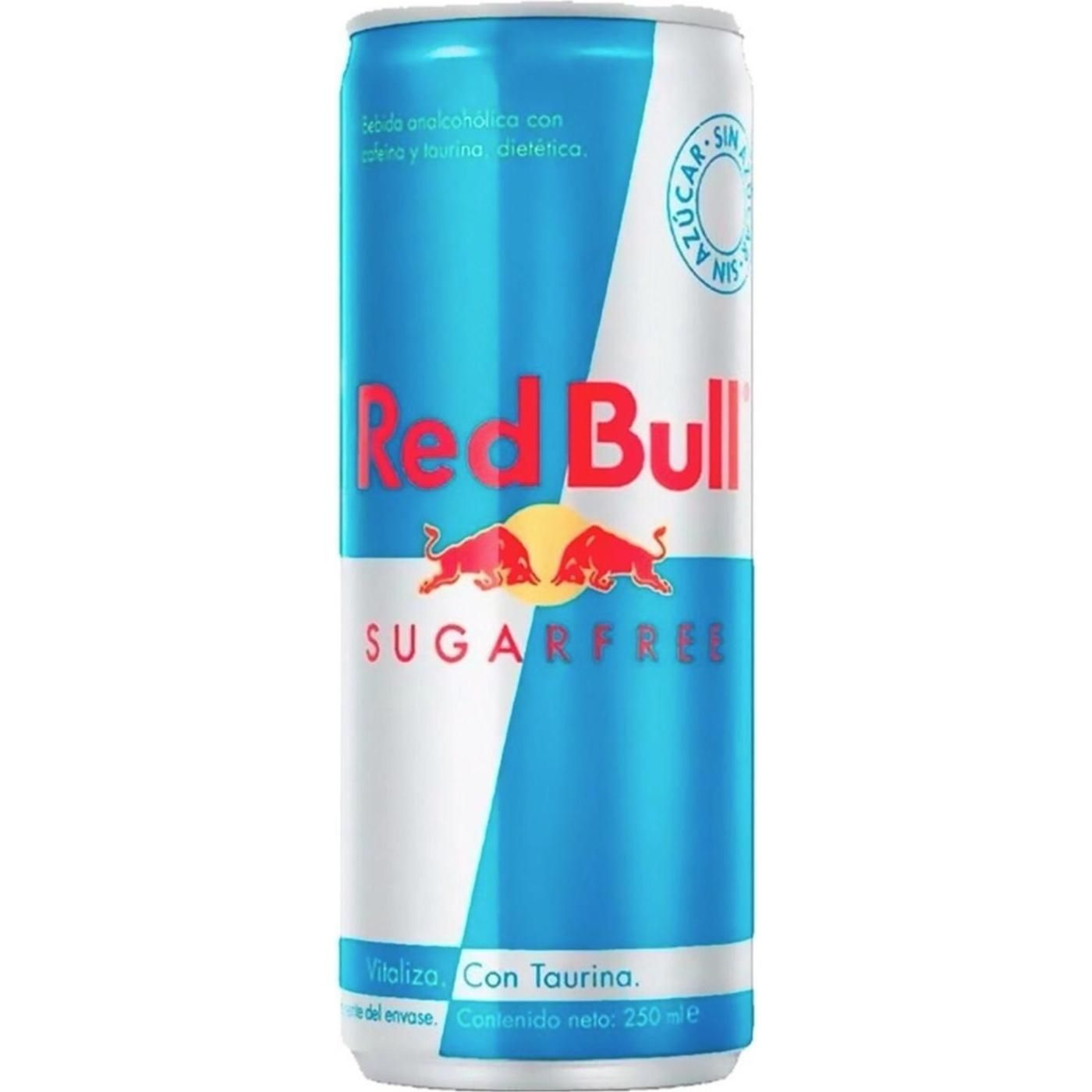RED BULL SUGARFREE LATA 250 CC