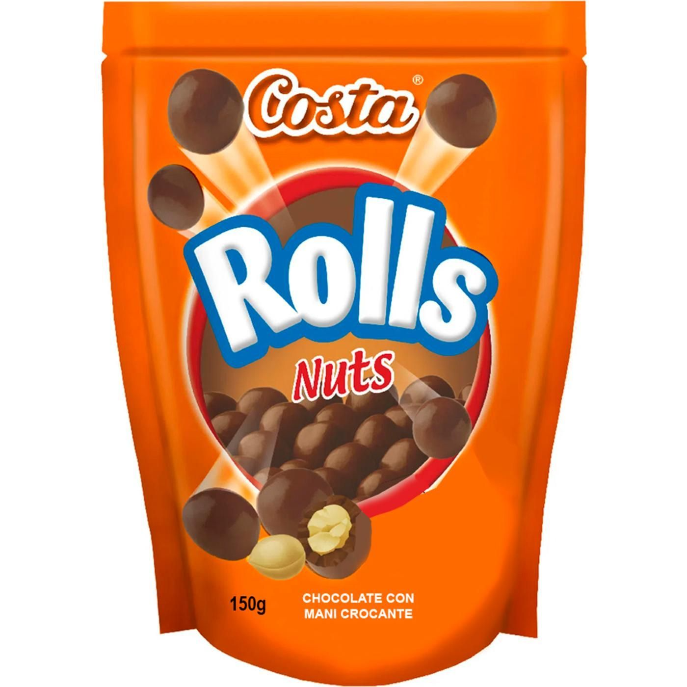 ROLLS NUTS 150 GR