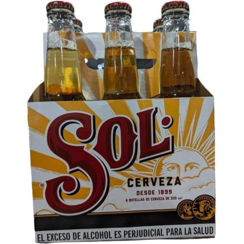 SOL PACK BOT 355 CC 6UN