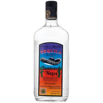 TEQUILA SOMBRERO NEGRO BLANCO BOT. 750