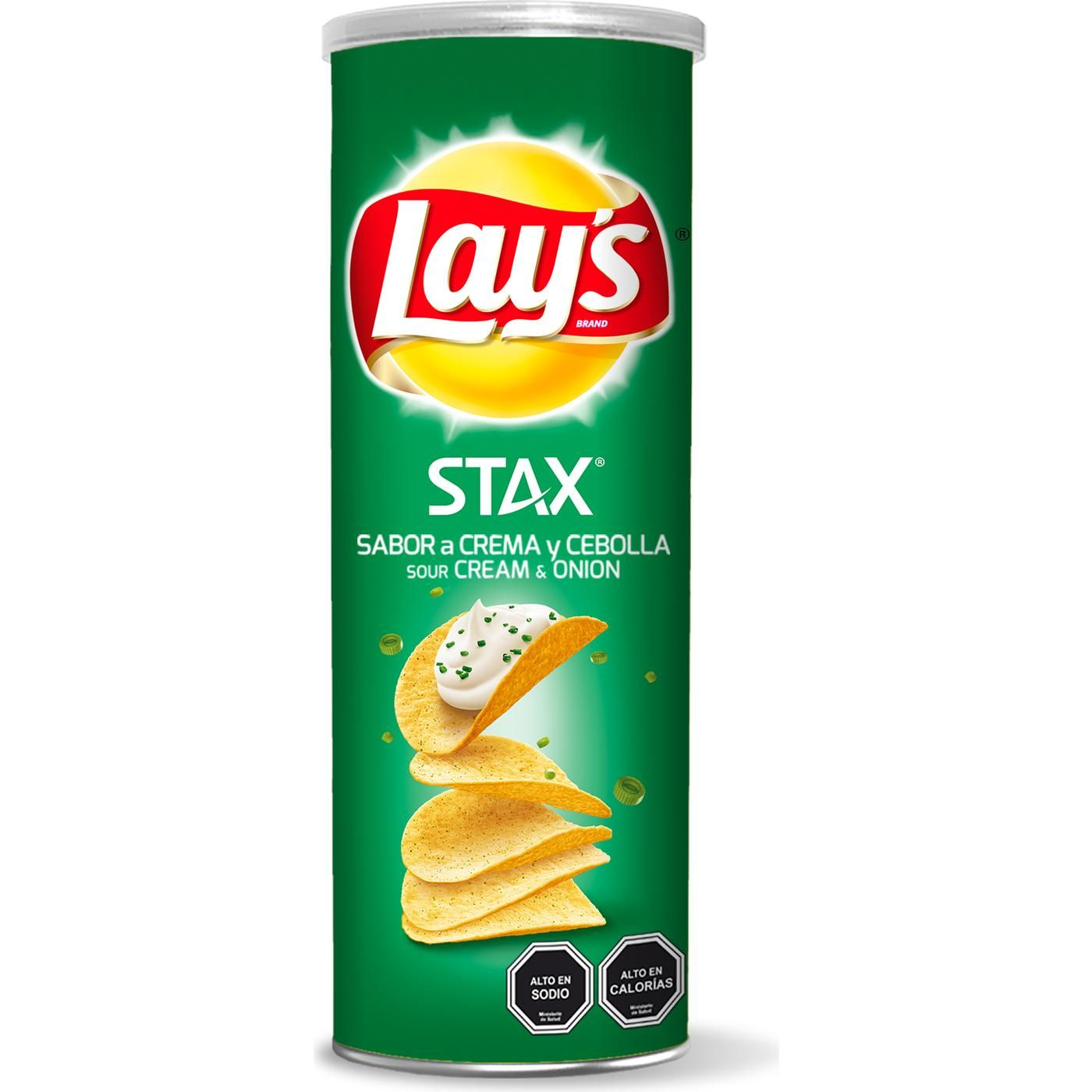 PAPAS LAYS STAX CEBOLLA 163 GR