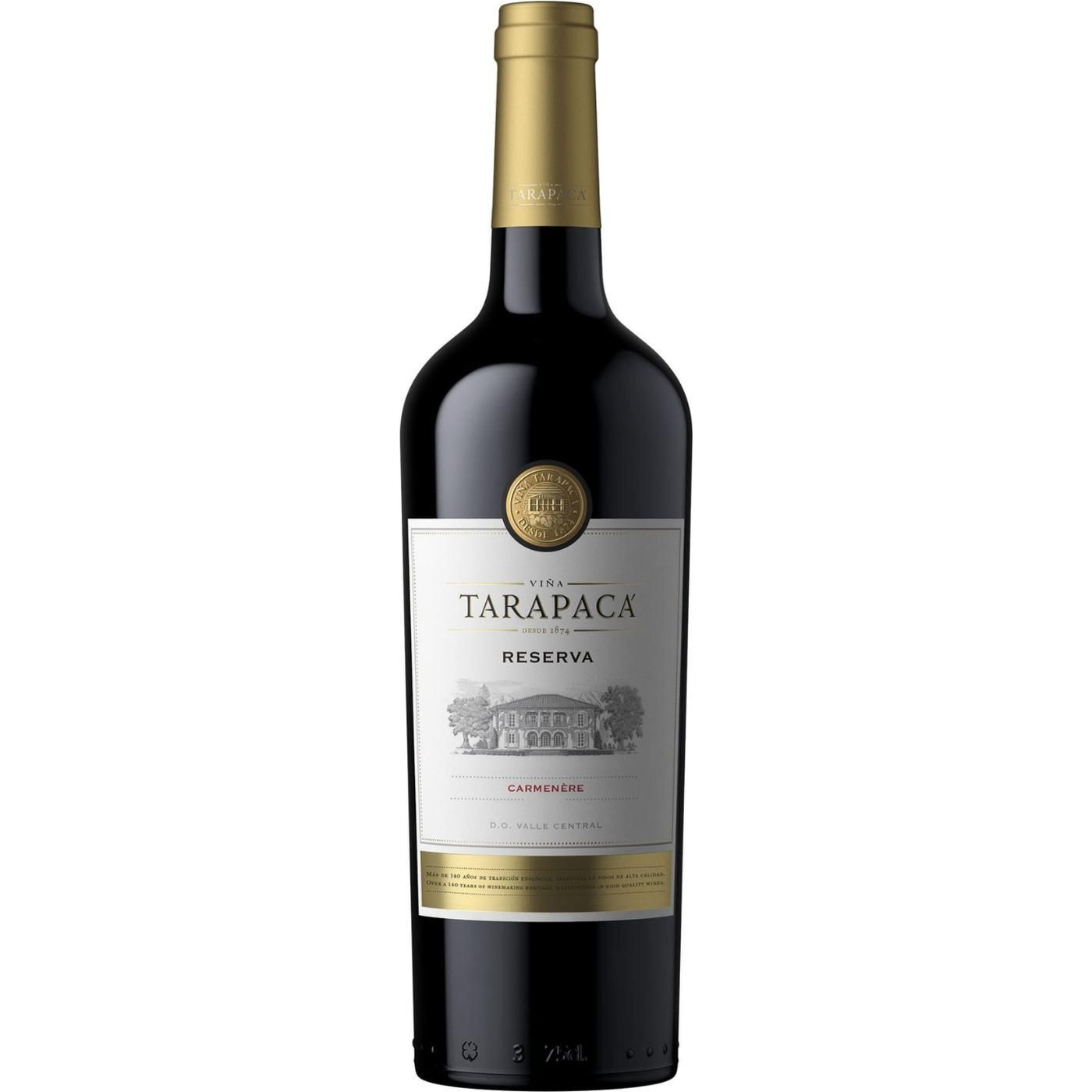 TARAPACA CARMENERE RESERVA 750 CC