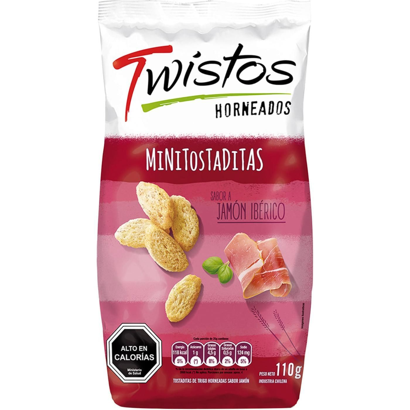 TWISTOS EVERCRISP JAMON IBERICO 100 GR