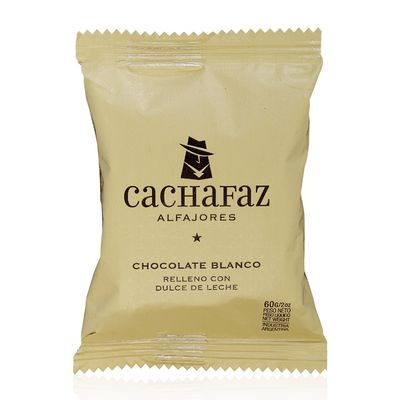 Alfajor Cachafaz Chocolate Blanco