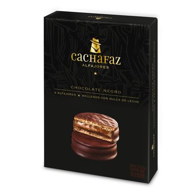 Alfajores Cachafaz Chocolate 12 unidades