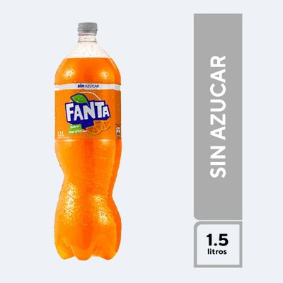 Fanta Sin Azúcar - 1,5 Lts.