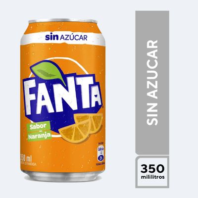 Fanta Sin Azúcar - Lata