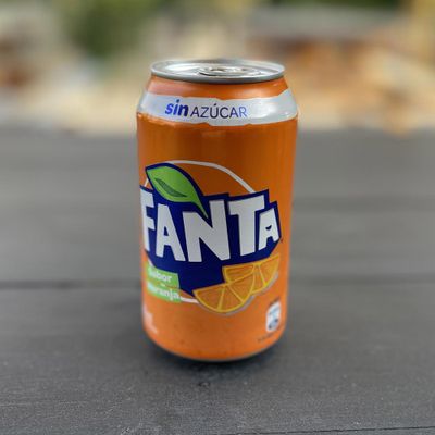Fanta Zero lata 350 ml.